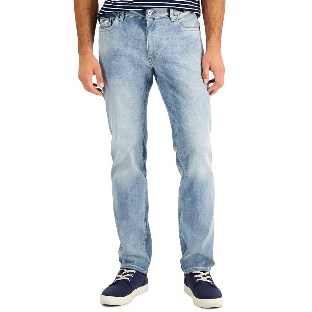 Sun + Stone Men's Landis Straight-Fit Jeans Blue B4HP